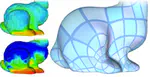 Automatic Construction of Quad-Based Subdivision Surfaces using Fitmaps