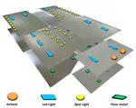 Recovering 3D existing-conditions of indoor structures from spherical images