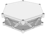 A new seismic isolation device based on tribological smooth rocking (TROCKSISD)