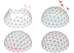 Automated Design and Analysis of Reinforced and Post-Tensioned Glass Shells